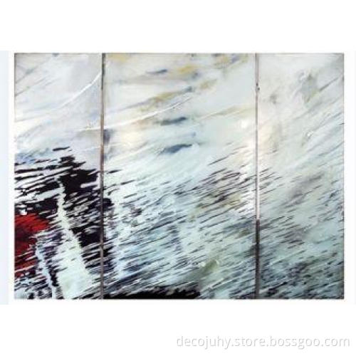 Modern Unique Laminated Decorative Glass Panels Interior Fo
